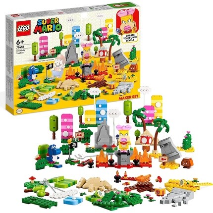 

Конструктор Lego 71418 Super Mario Creativity Toolbox Maker Набор, строительные игрушки для детей