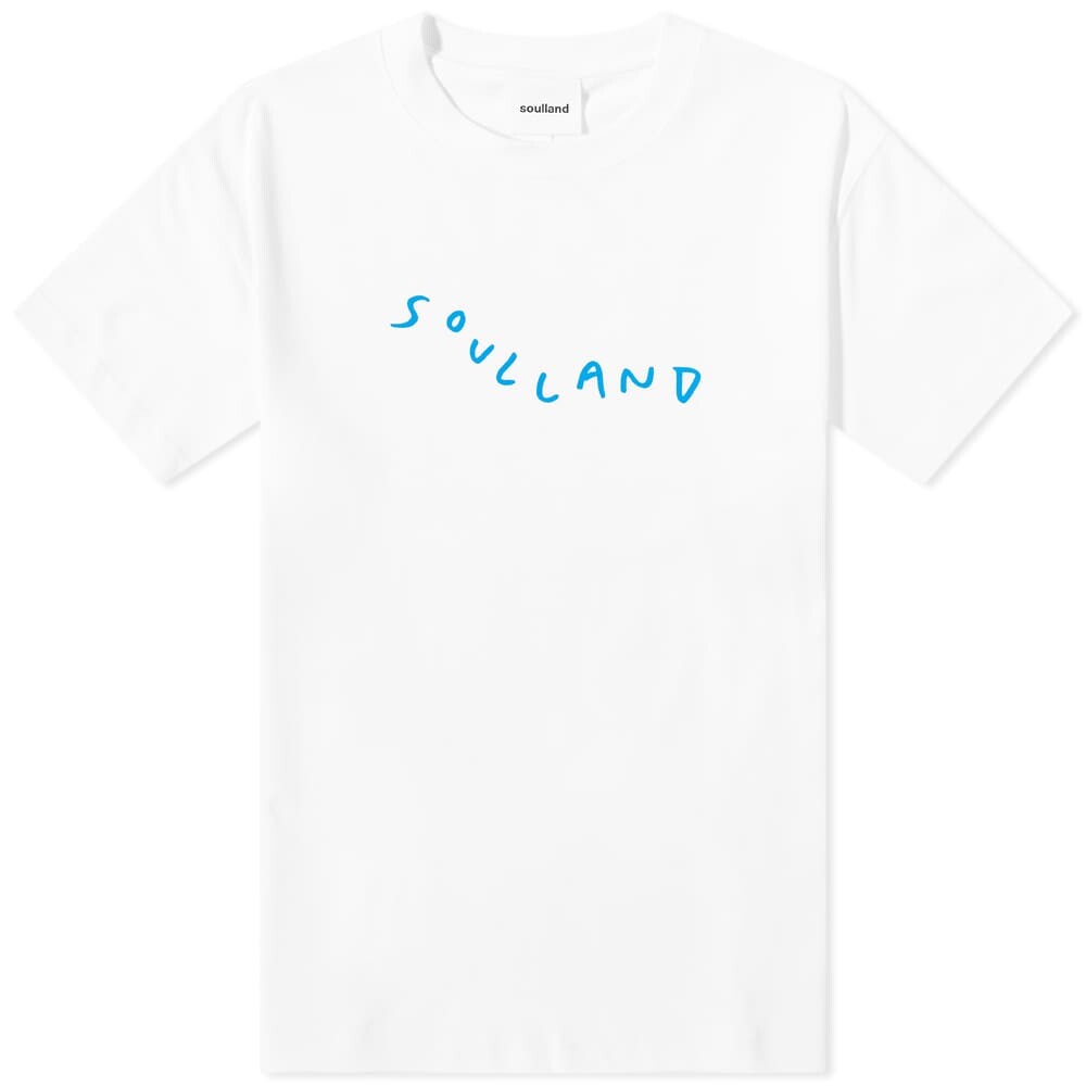 

Футболка Soulland Marker Logo Tee, Белый