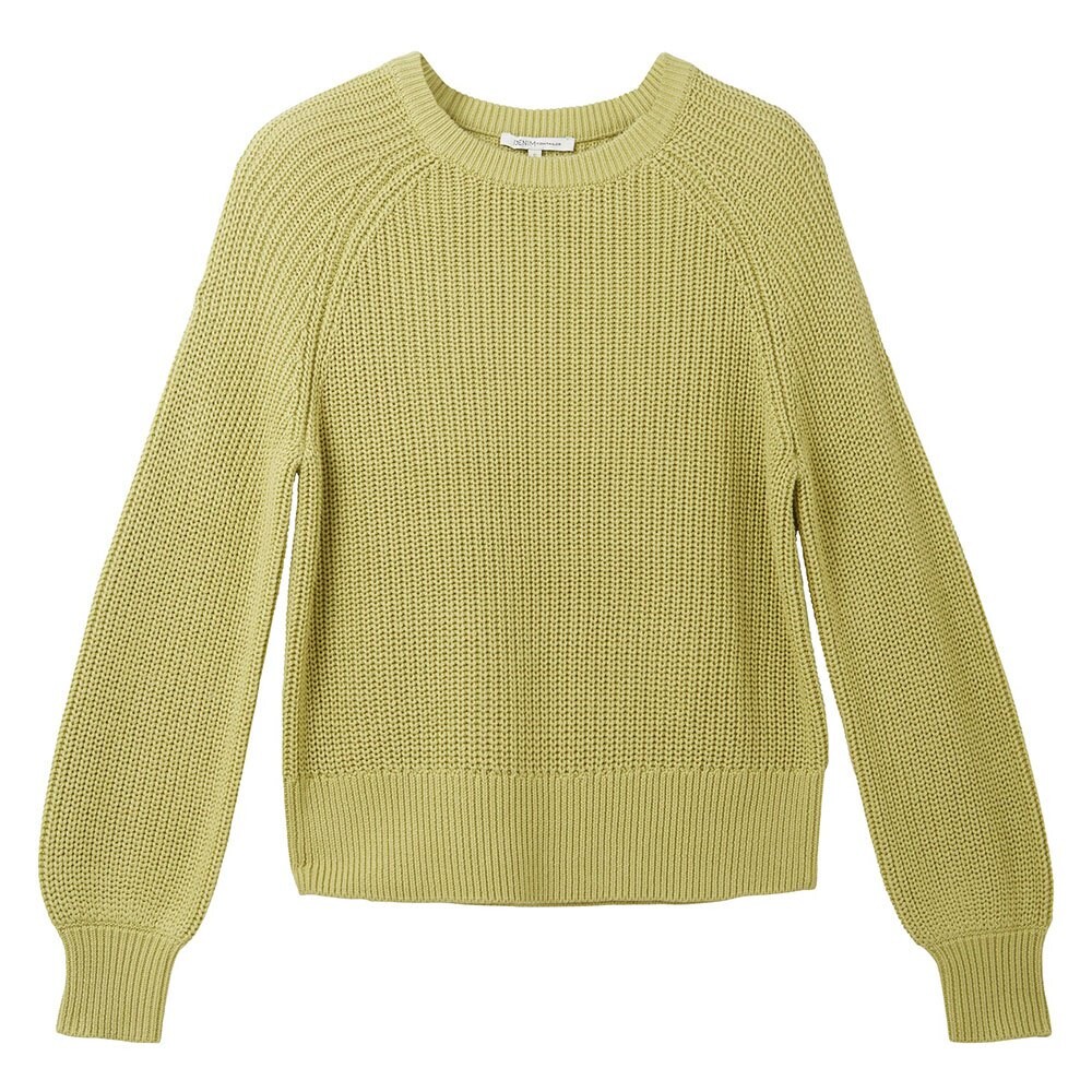 

Свитер Tom Tailor 1038390 Crew Neck, зеленый