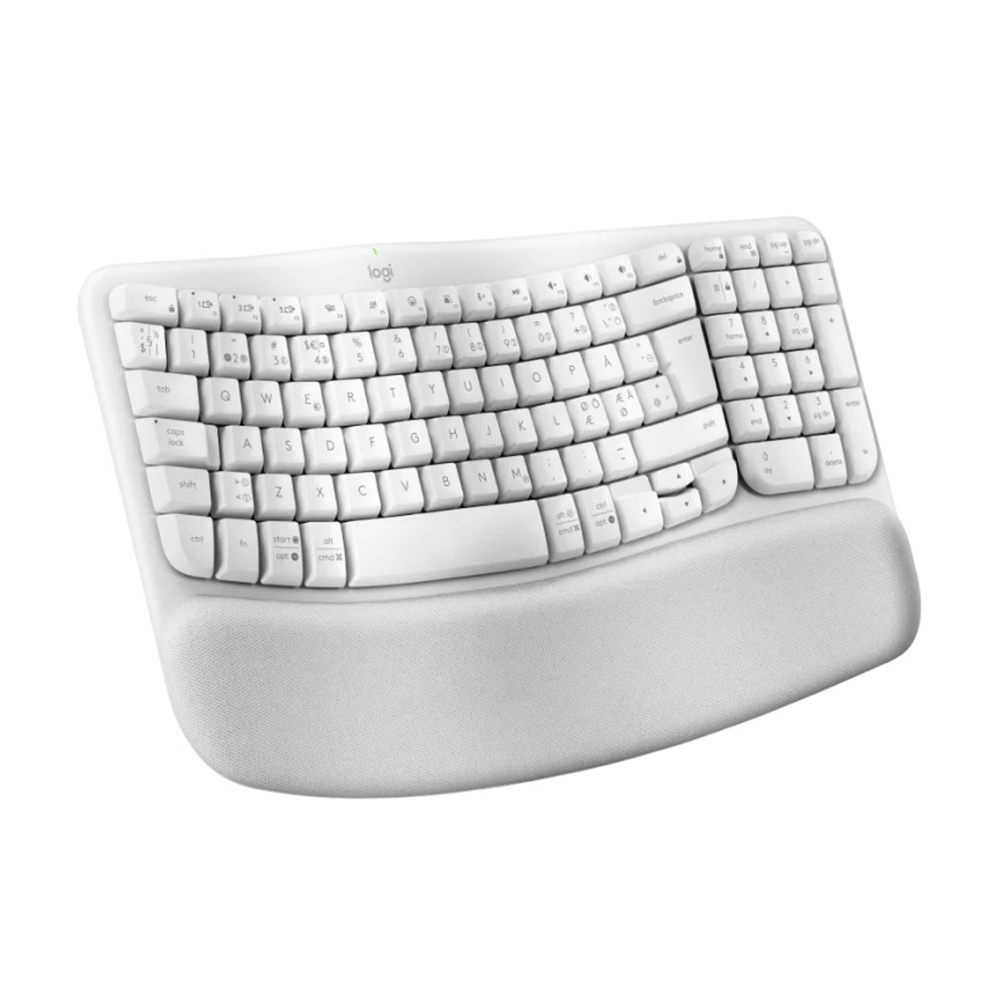 M wave клавиатура. Клавиатура Logitech беспроводная эргономическая. Wireless Keyboard. Волна на клавиатуре.