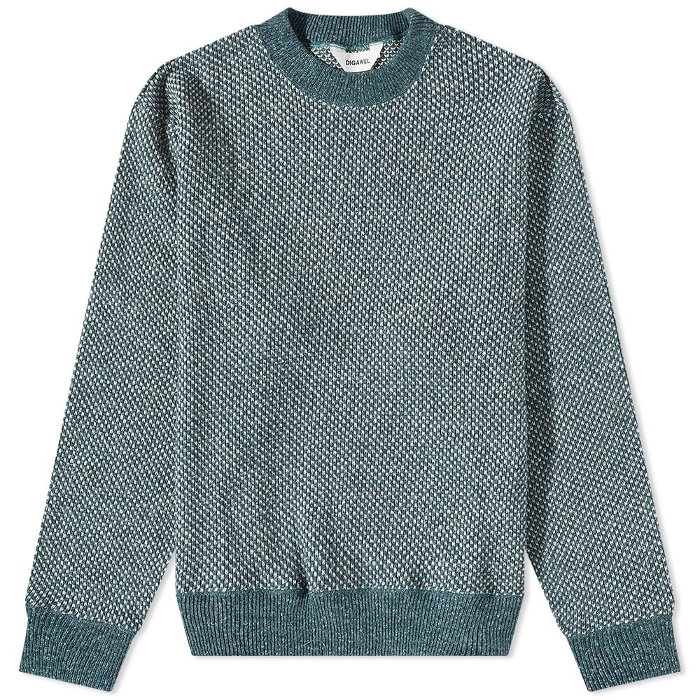 

Толстовка DIGAWEL Hexagonal Pattern Crew Sweat, Серый