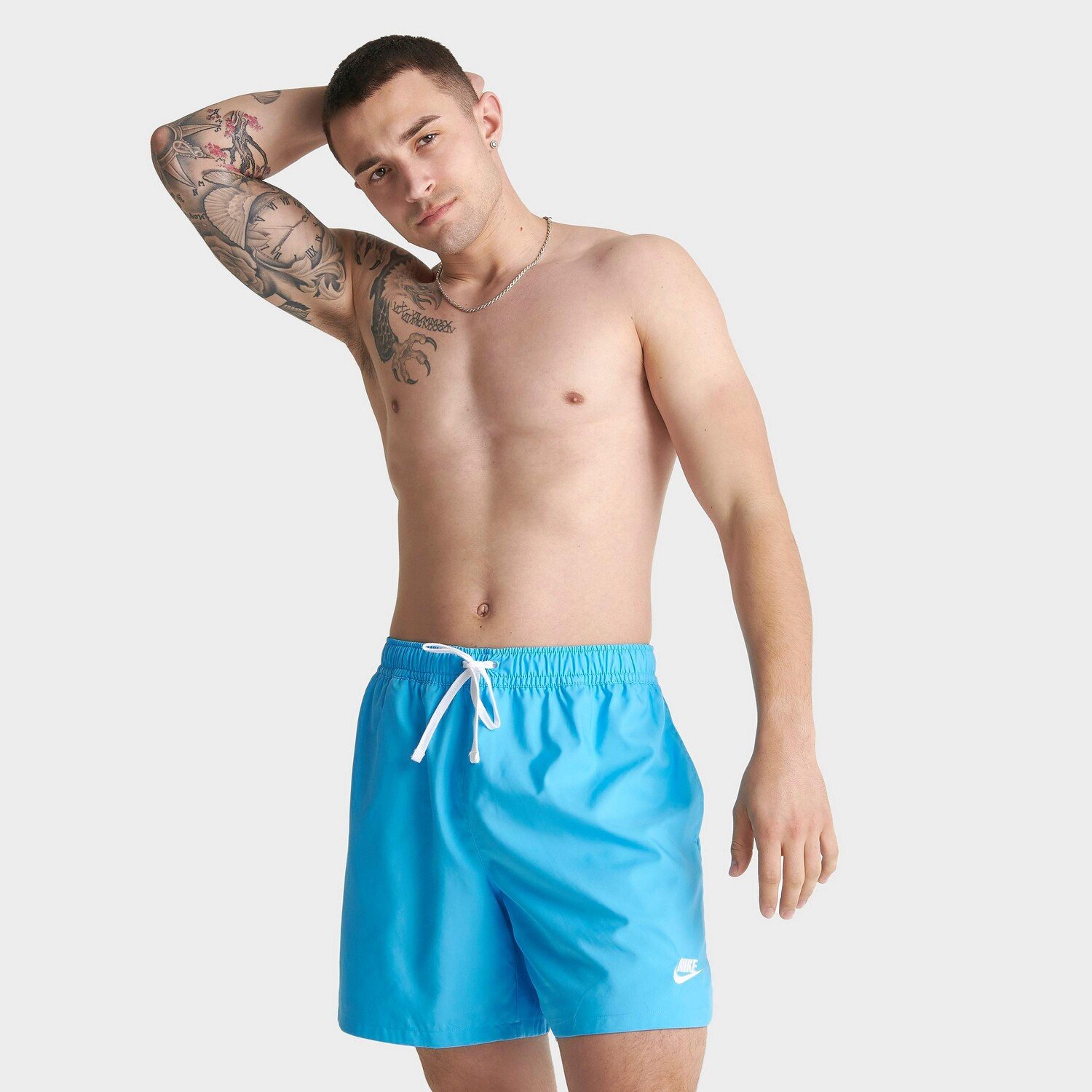 

Мужские струящиеся шорты с подкладкой Nike Sportswear Sport Essentials, синий