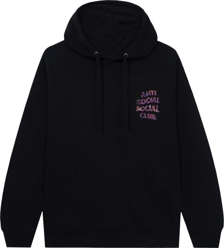 Худи Anti Social Social Club Layer Lock Hoodie 'Black', черный - фото