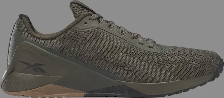

Лимитированные кроссовки nano x1 'army green' Reebok, зеленый