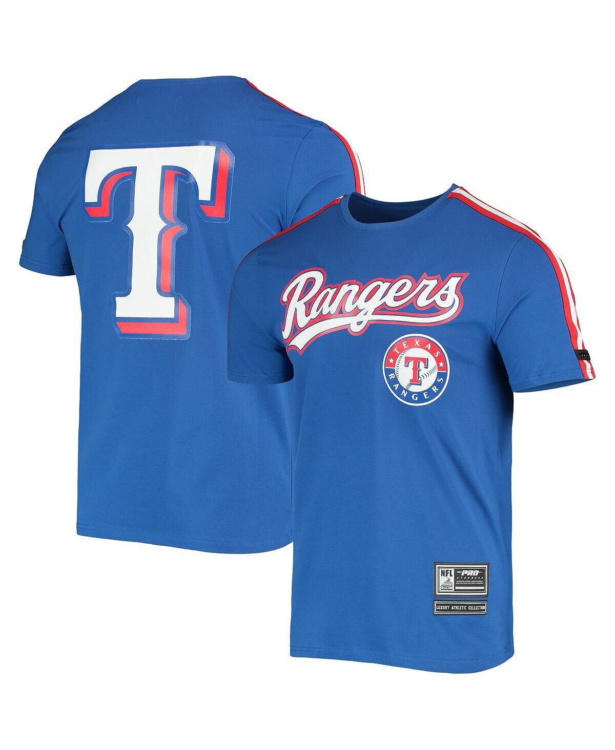 

Мужская футболка royal texas rangers с тейпированием Pro Standard