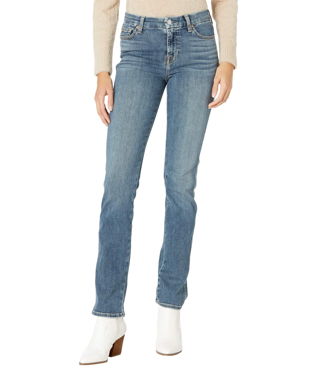 

Джинсы 7 For All Mankind, Kimmie Straight in Cass Blue
