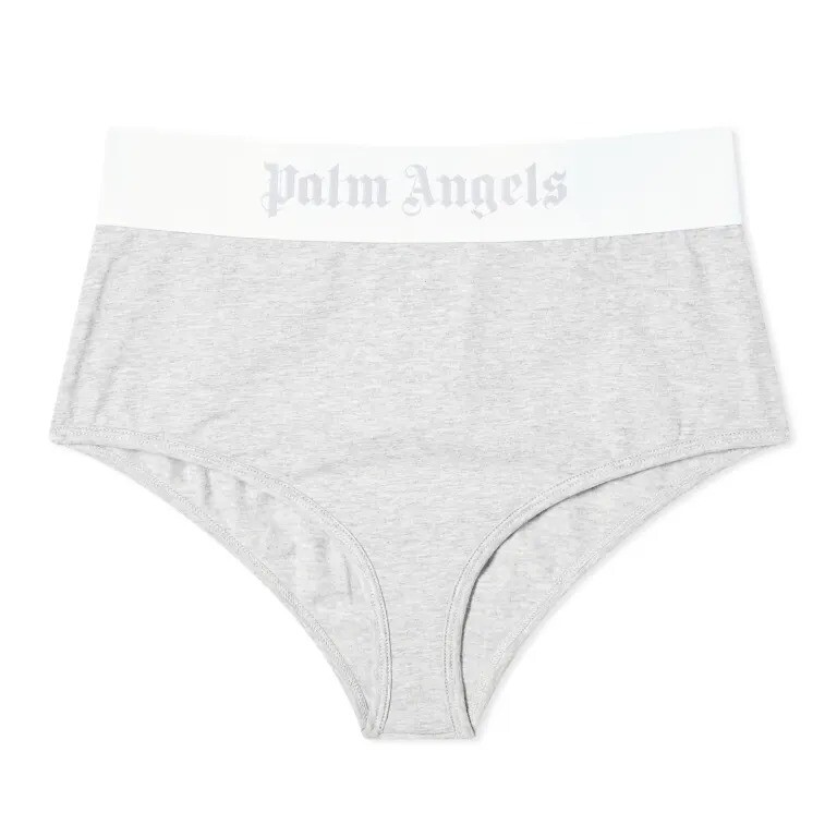 

Трусы Palm Angels Classic Logo High Waist Brazilian, серый