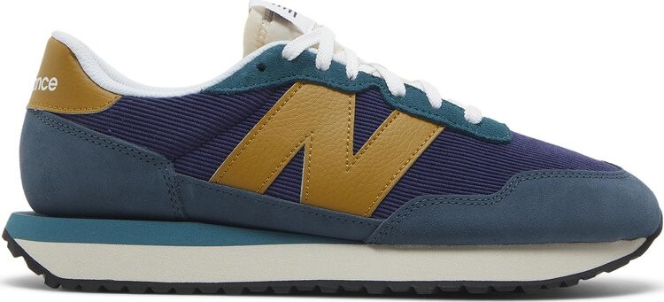 

Кроссовки New Balance 237 'Mountain Teal Gold Moss', синий