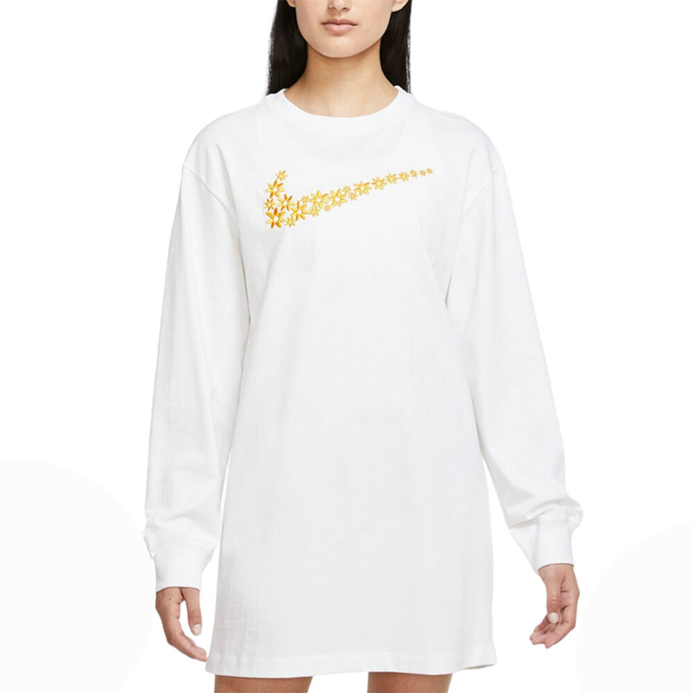 

Платье Nike Sport Daisy Long Sleeve, белый
