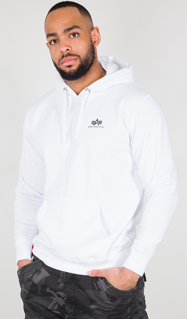 

Alpha Industries Alpha Basic Small Logo Балахон, белый