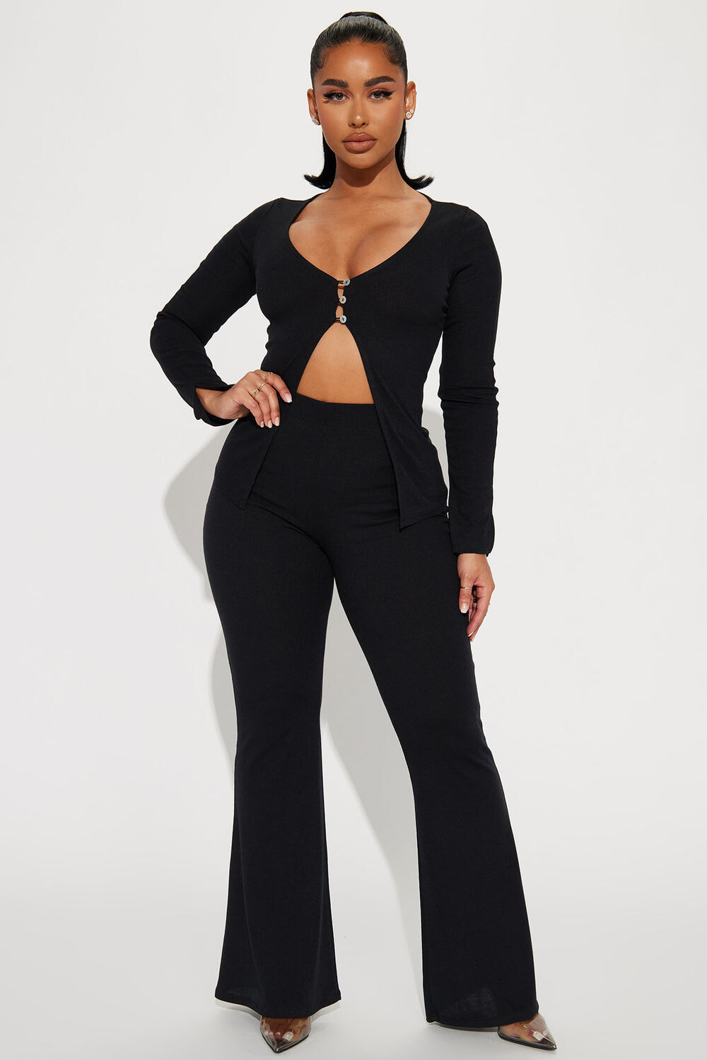 

Брюки Fashion Nova MN9837SET, черный