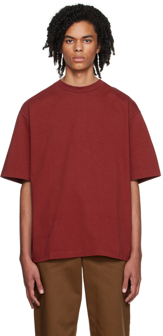 

Красная футболка Le Papier 'Le T-Shirt Crabe' Jacquemus
