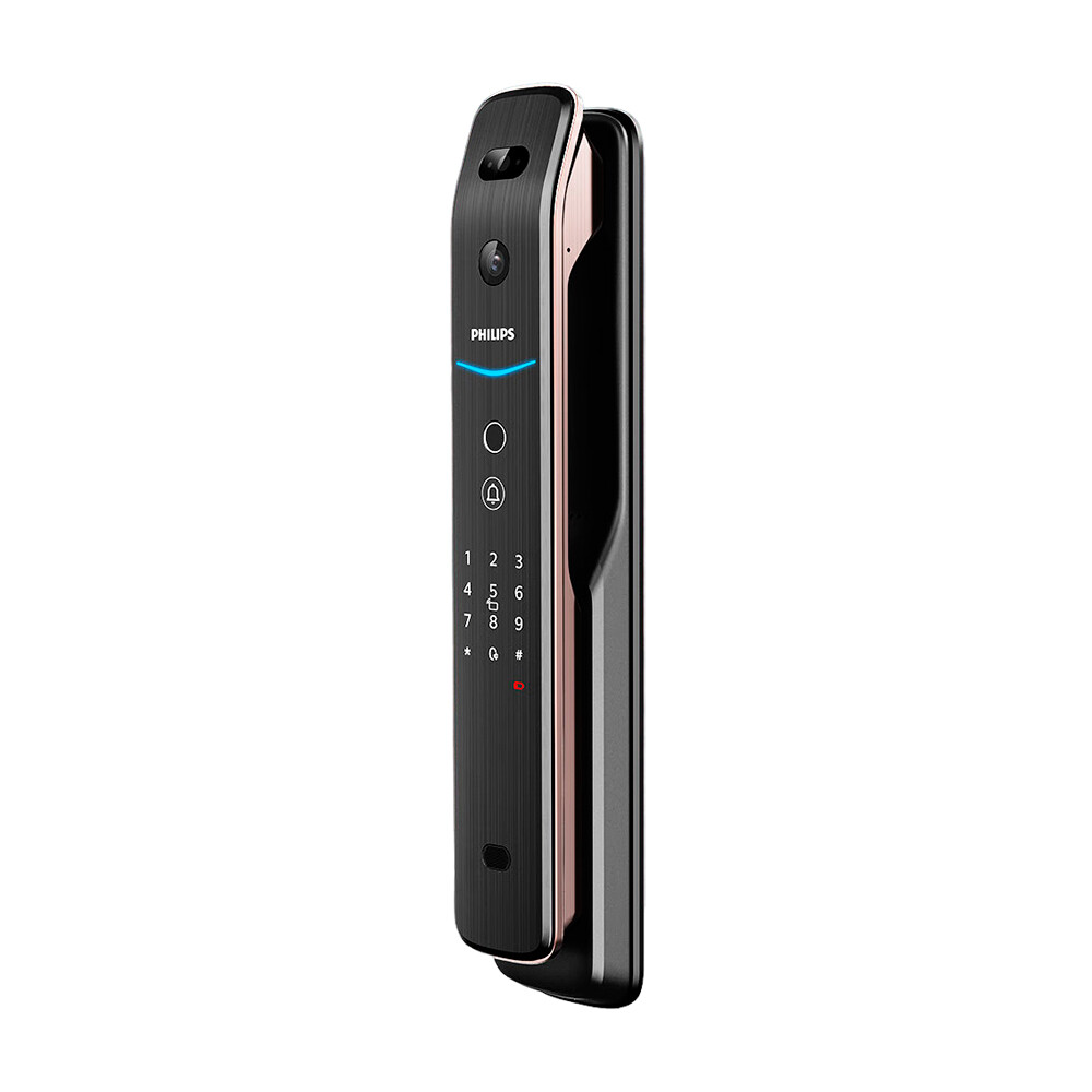 

Электронный замок Philips 709-FVP, биометрический, черный/бронзовый