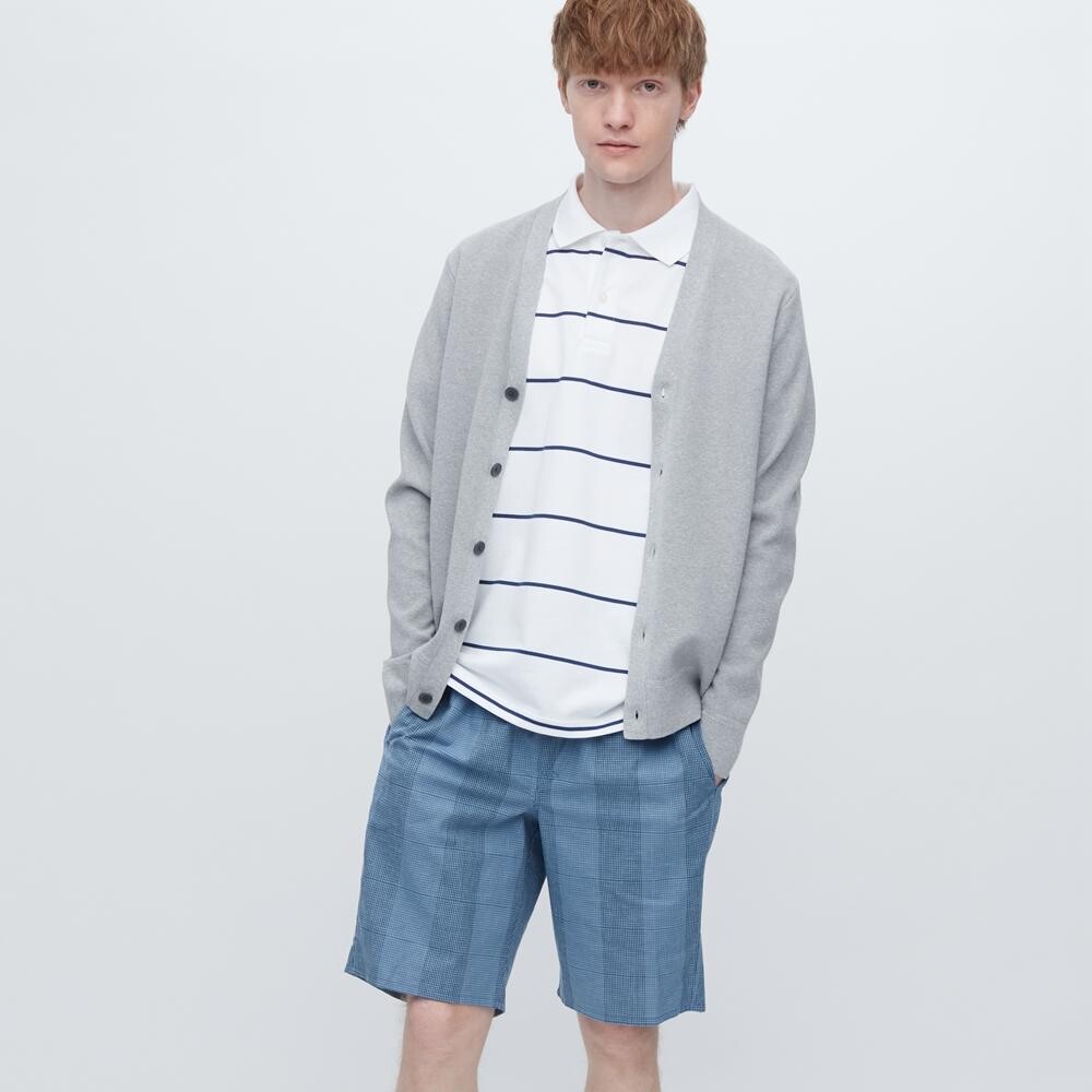 

Шорты хлопковые Uniqlo, синий
