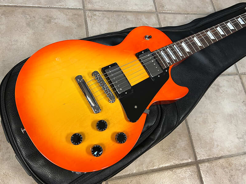 

2022 Gibson Les Paul Studio Электрогитара Tangerine Burst Les Paul Studio Electric Guitar Tangerine Burst