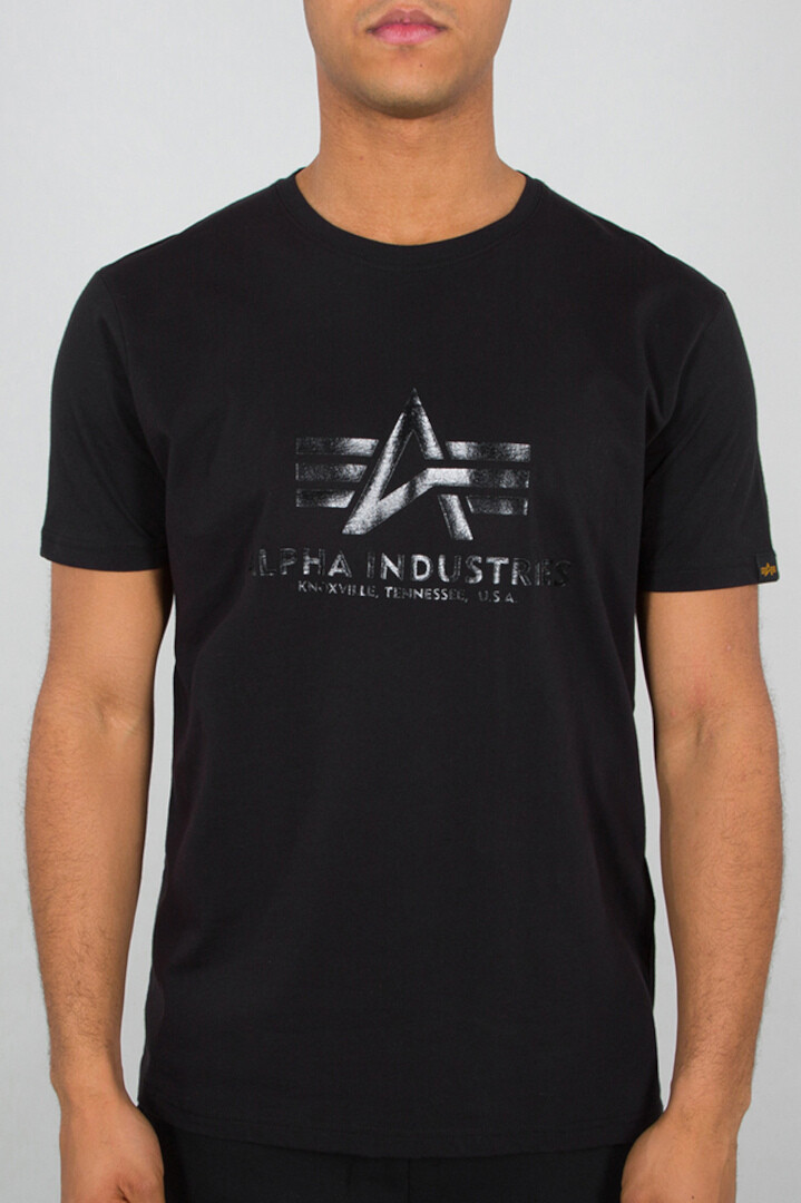 

Футболка Alpha Industries Vinyl Logo, черная