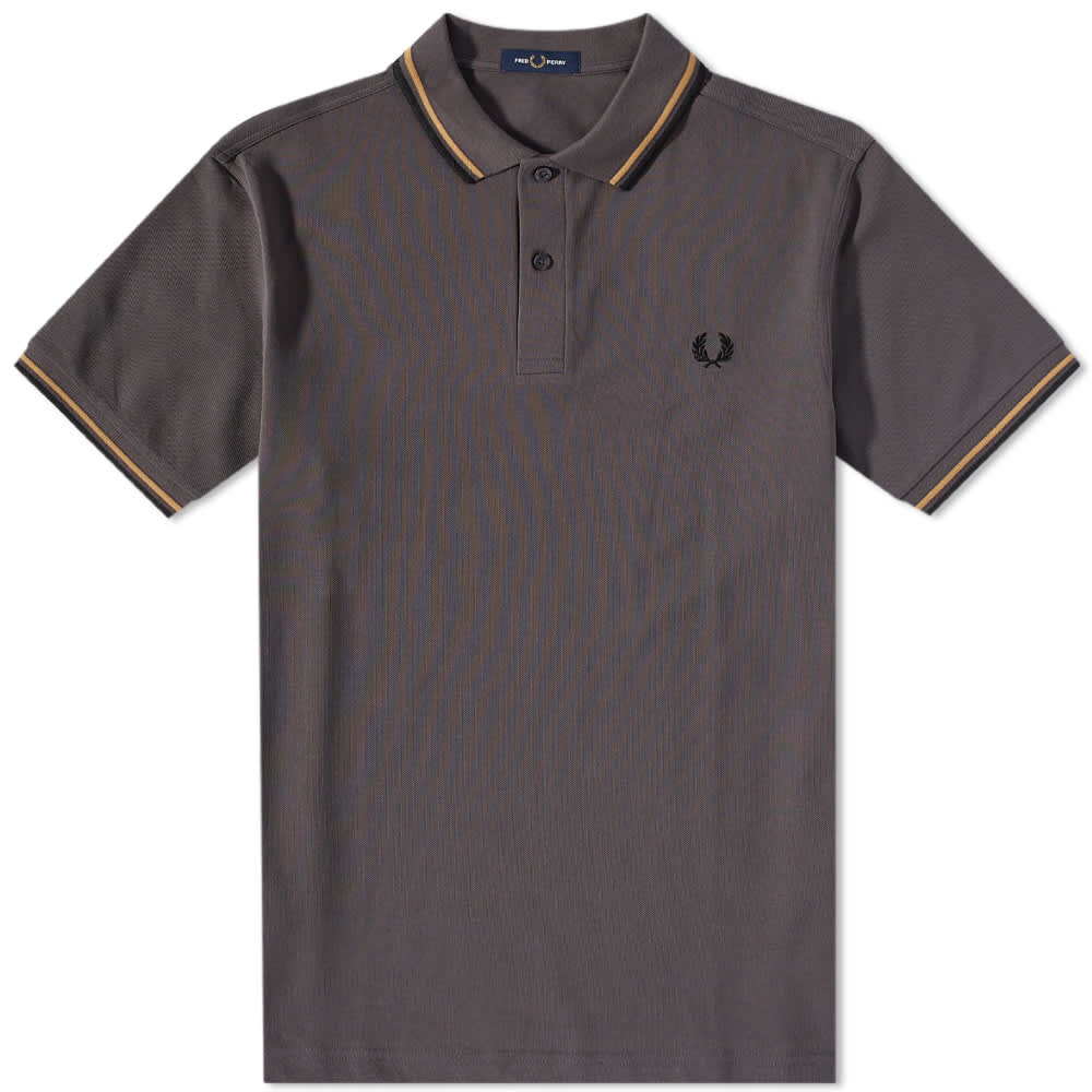 

Футболка Fred Perry Authentic Slim Fit Twin Tipped Polo