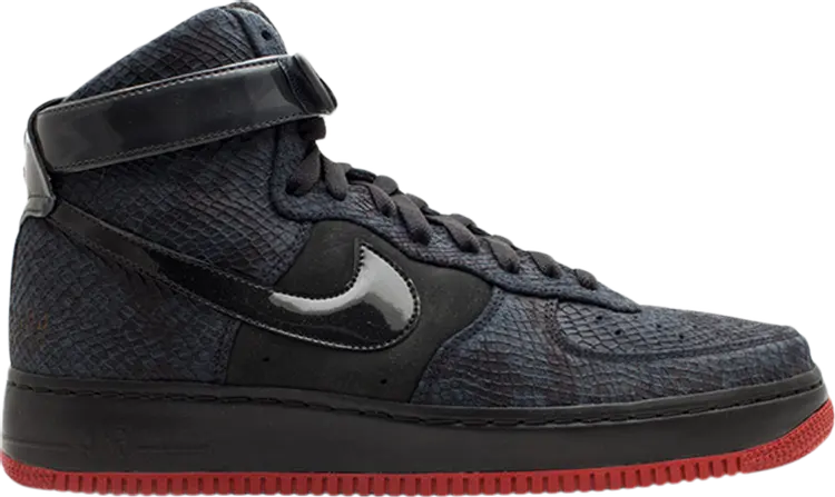 

Кроссовки Nike Air Force 1 Hi Supreme 'Eddie Cruz', черный