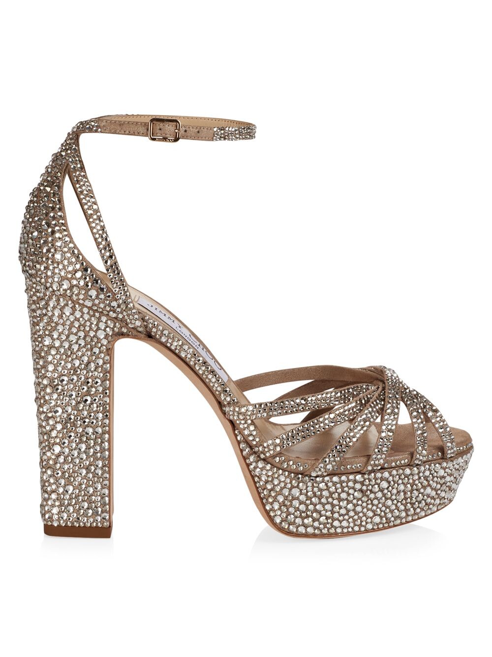 

Сандалии на платформе Isra 120 Hotfix Jimmy Choo