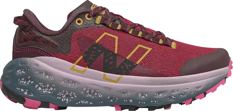 

Кроссовки New Balance Wmns Fresh Foam X More Trail v2 'Garnet', красный
