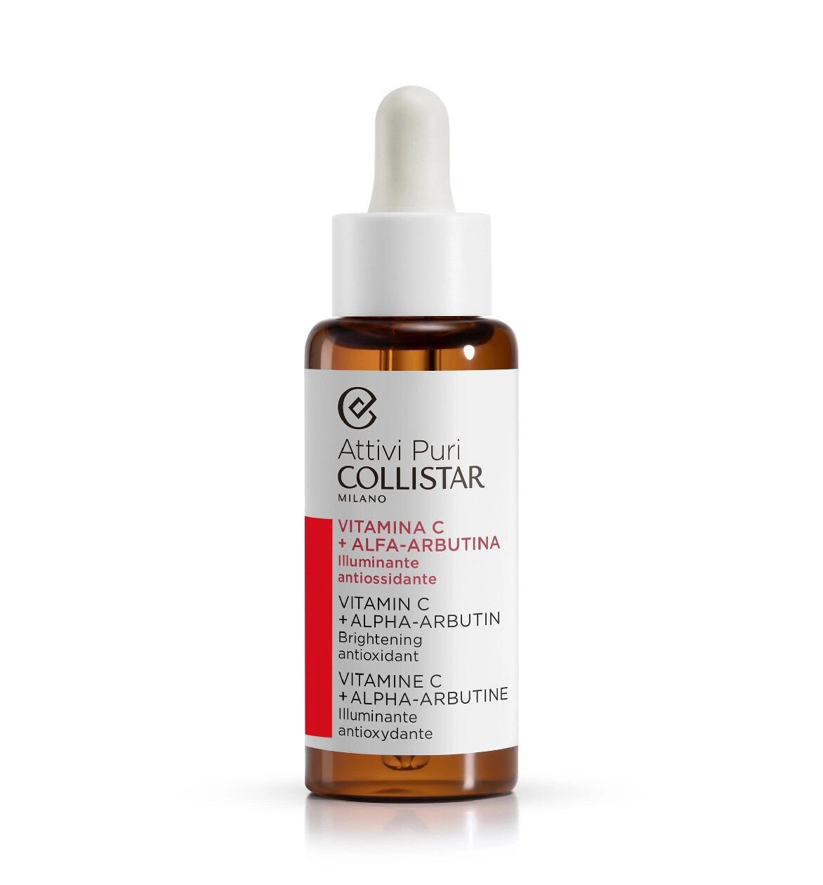 

Collistar Attivi Puri Vitamin C + Alfa Arbutina Serum осветляющая сыворотка для лица 30мл