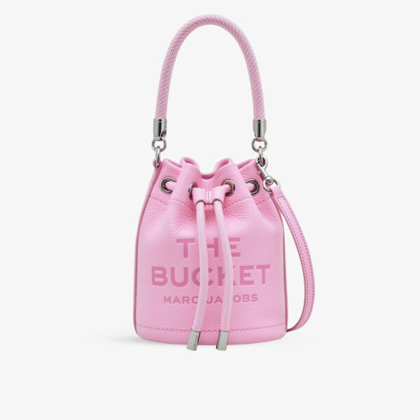 

Кожаная мини-сумка-ведро Marc Jacobs, цвет fluro candy