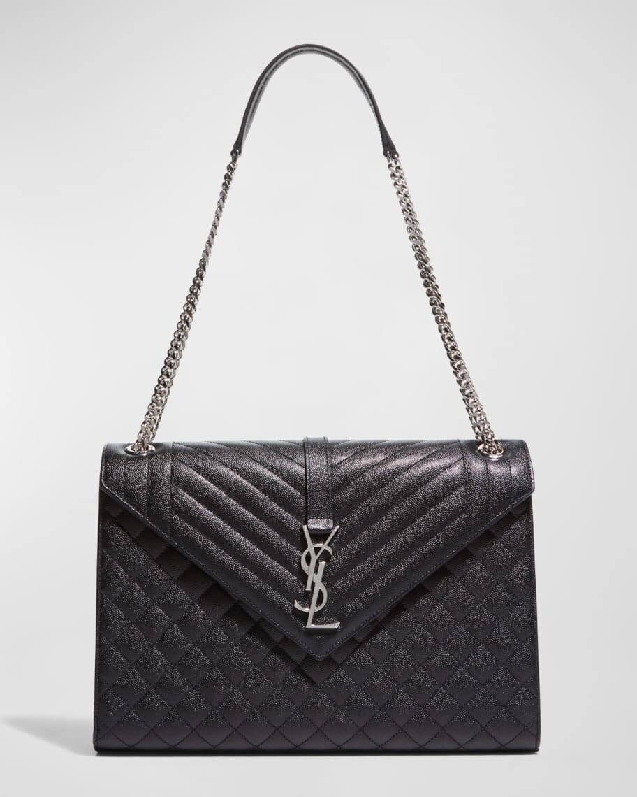 

Большая сумка через плечо с конвертом Saint Laurent