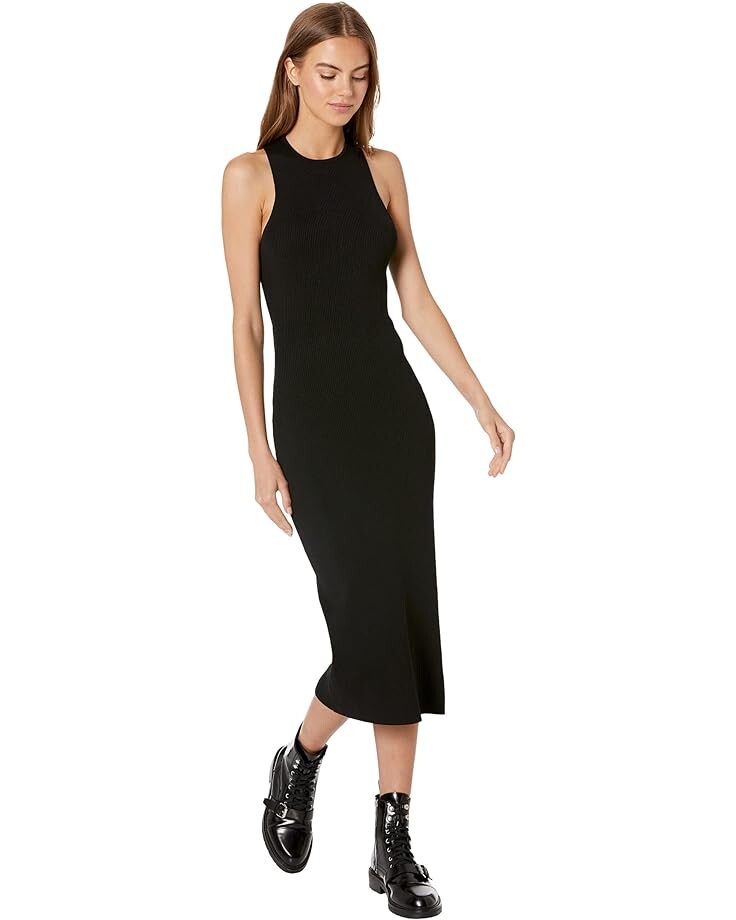 

Платье line and dot Theo Sweater Midi, черный