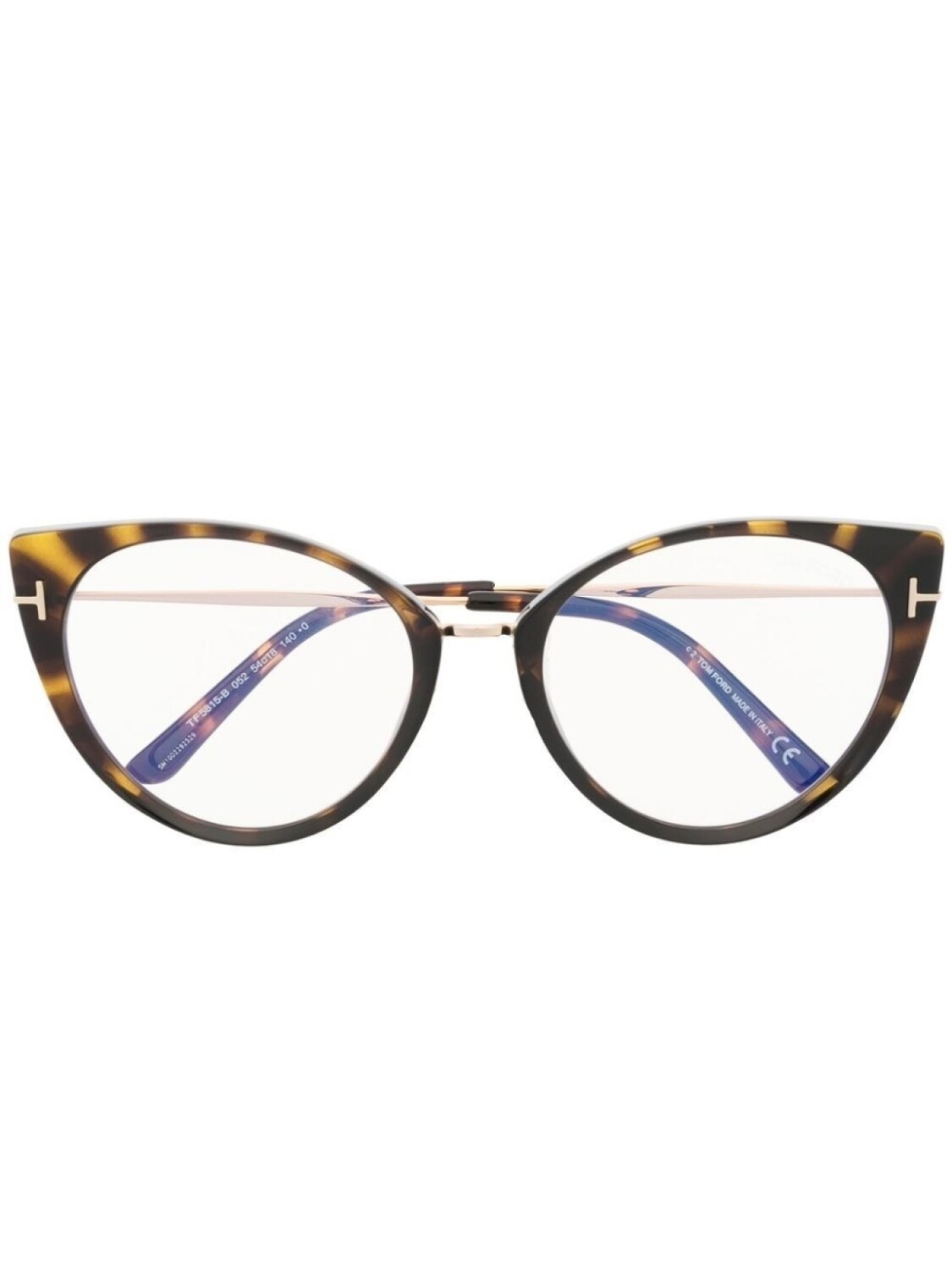 

TOM FORD Eyewear очки в оправе 'кошачий глаз', коричневый