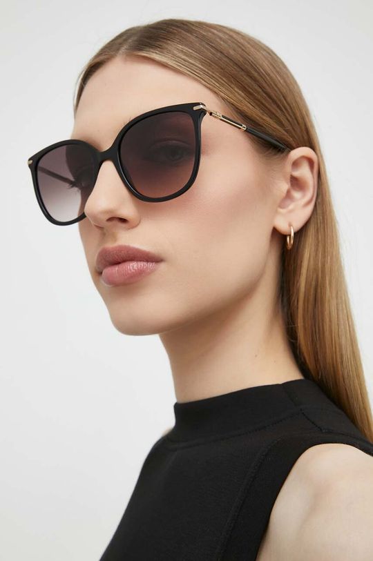 Солнечные очки Carolina Herrera, черный солнцезащитные очки carolina herrera квадратные оправа металл для женщин черный