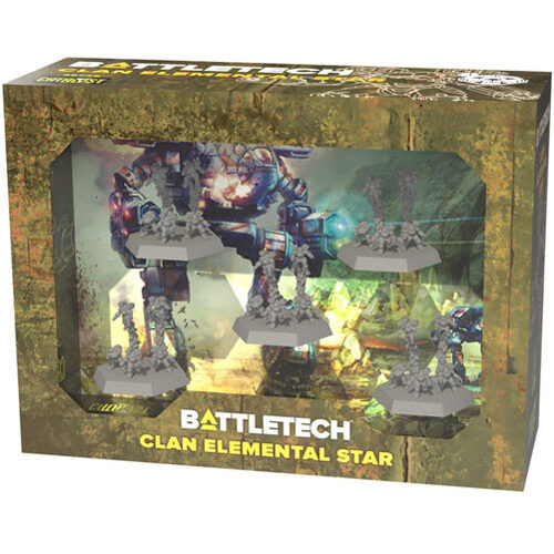 игровое поле battletech map pack – alien worlds catalyst game labs Фигурки Battletech: Clan Elemental Star Catalyst Game Labs