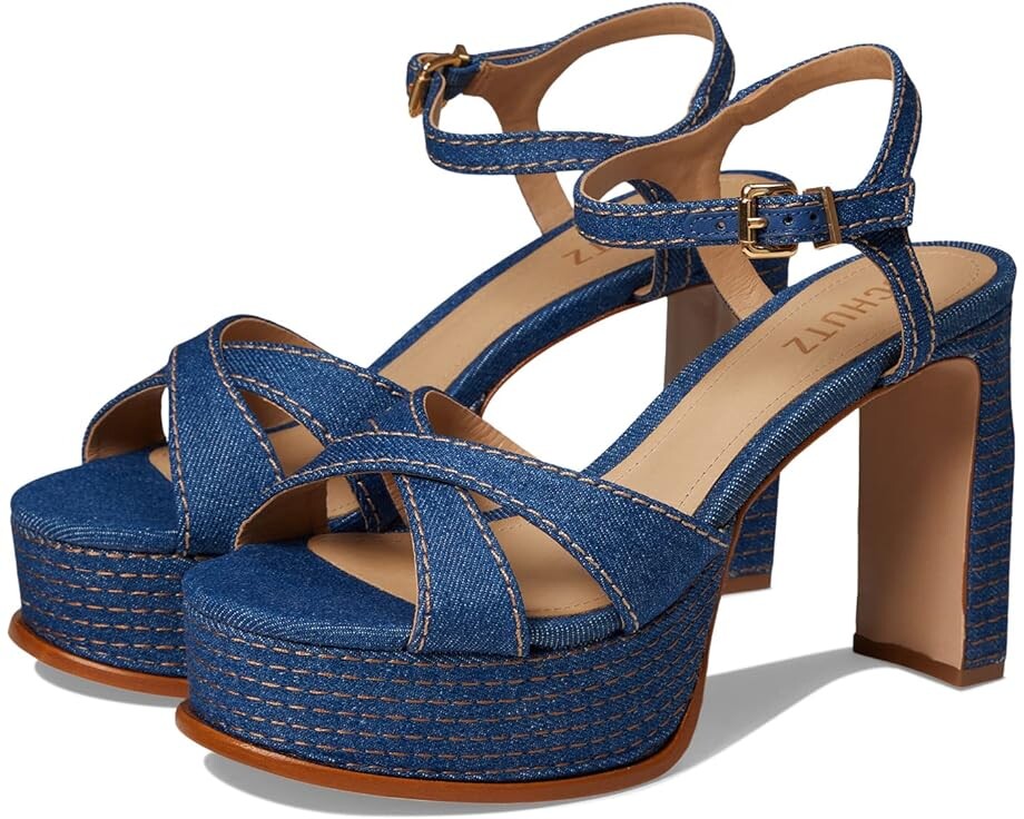 

Туфли Schutz Keefa Casual, цвет Blue/Dress Blue