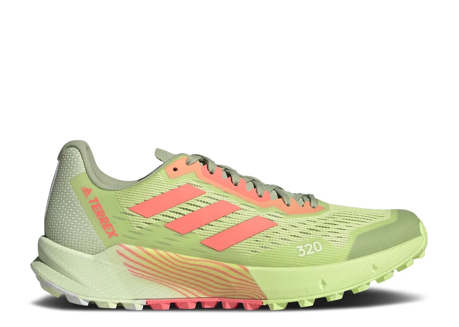 

Кроссовки adidas Terrex Agravic Flow 2 'Pulse Lime Turbo', зеленый