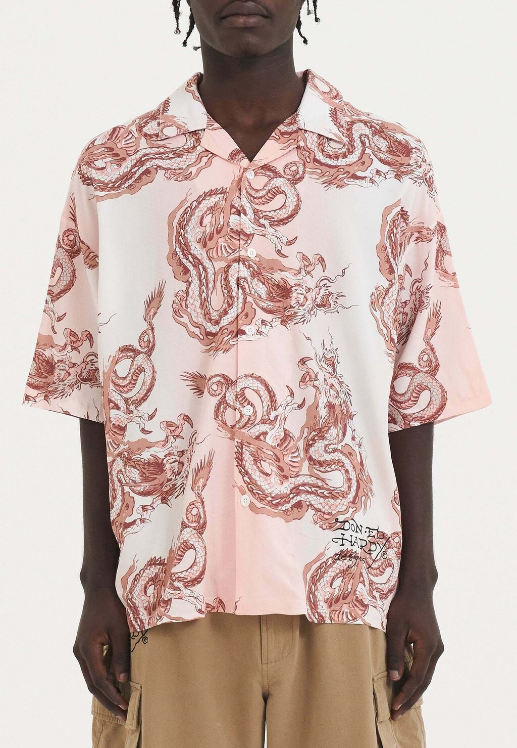 

Рубашка REPEAT DRAGON CAMP Ed Hardy, розовый