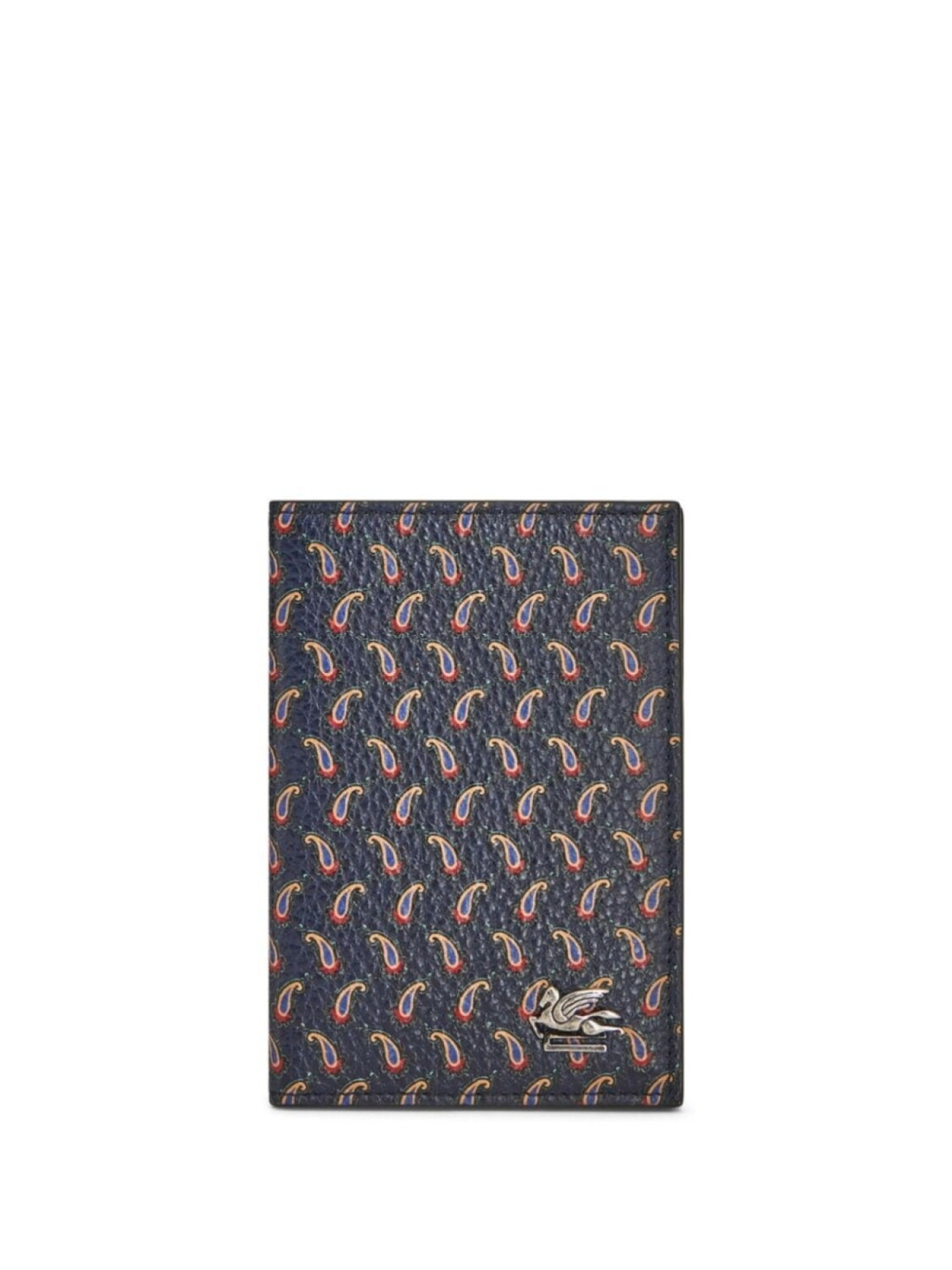 

ETRO кошелек с принтом пейсли и декором Pegaso, синий
