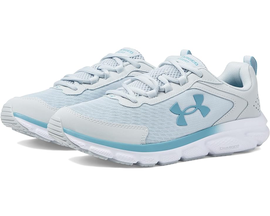 Кроссовки Under Armour Charged Assert 9, цвет Halo Gray/Halo Gray/Still Water