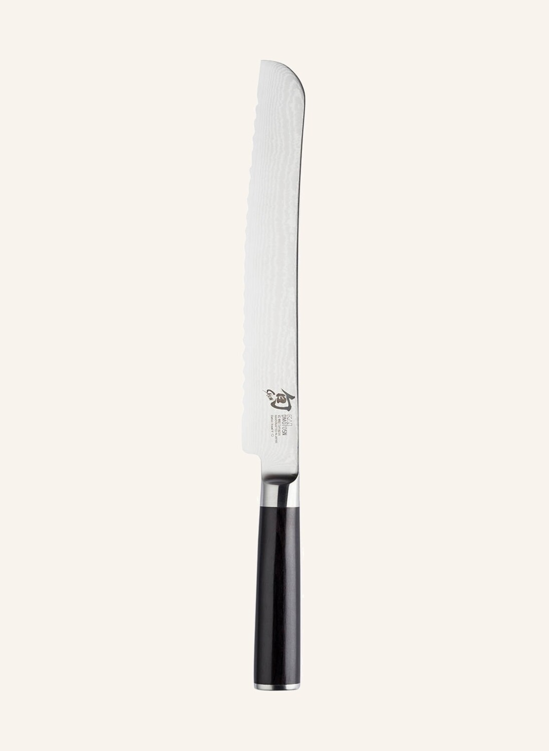 

Нож для хлеба Kai SHUN DM-0705, черный/серебряный