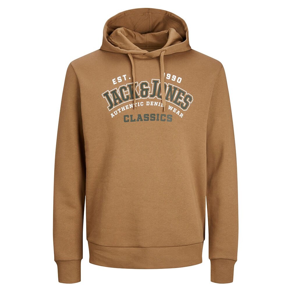 

Худи Jack & Jones Logo 2 Col 23/24, коричневый