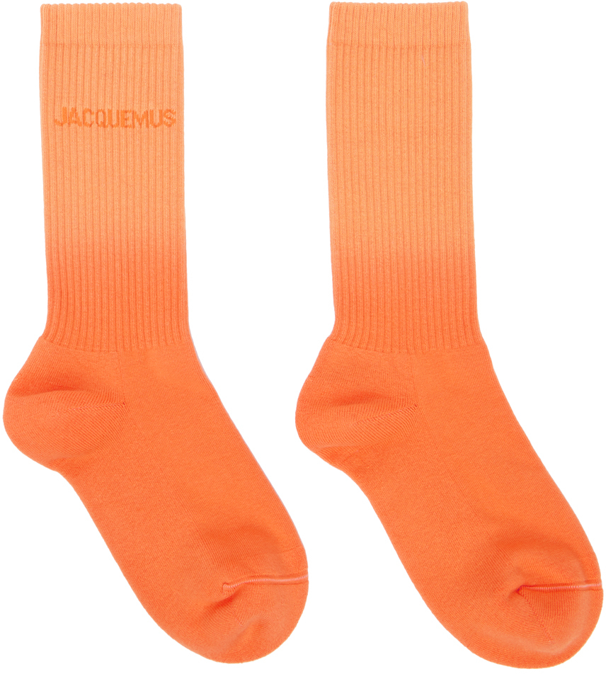 цена Оранжевые носки 'Les Chaussettes Moisson' Jacquemus