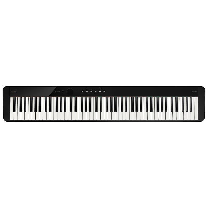 Casio Privia PX-S1100 88-клавишное цифровое пианино, черное, с динамиками и Bluetooth