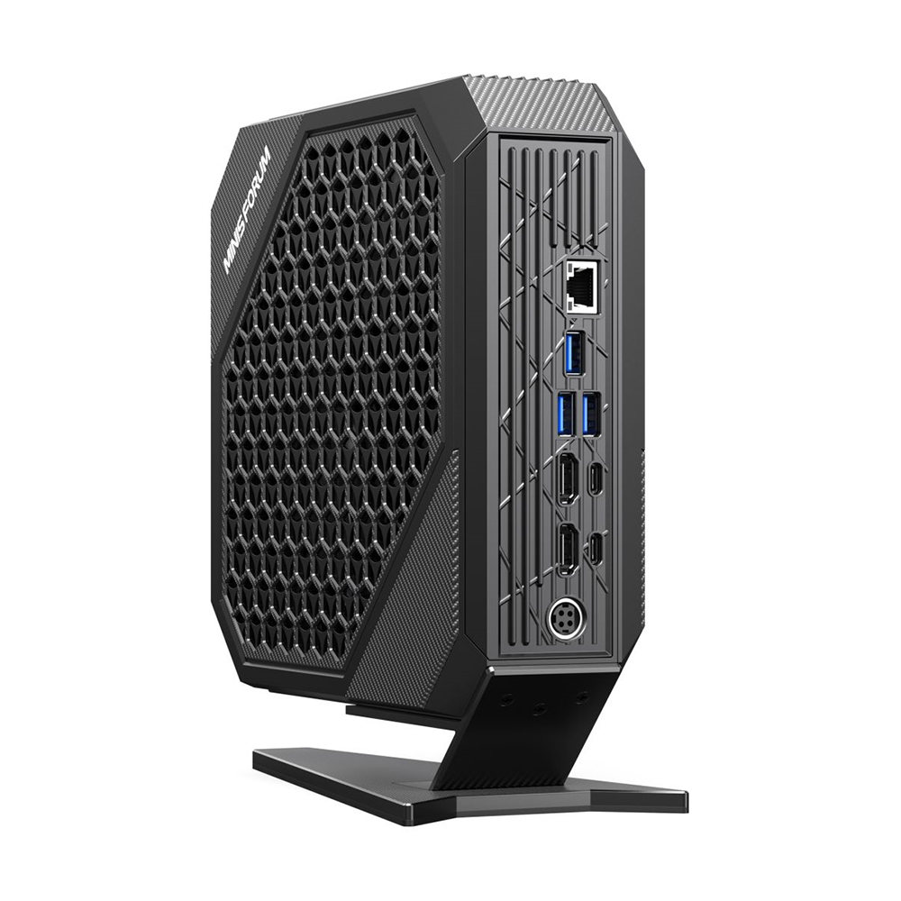 Системный блок Minisforum HX100G, 16 ГБ/1 ТБ, R7 7840HS, RX 6650M, черный –  купить из-за границы через сервис «CDEK.Shopping»