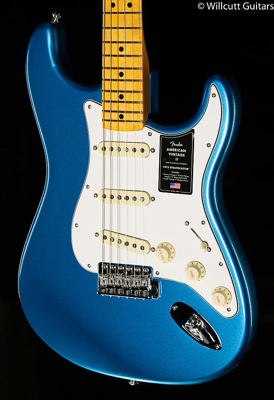 Fender American Vintage II 1973 Stratocaster Кленовая накладка на гриф Лейк-Плэсид Синий (183) Fender American II Stratocaster Maple Fingerboard (183) 88 183 muline luca s 183