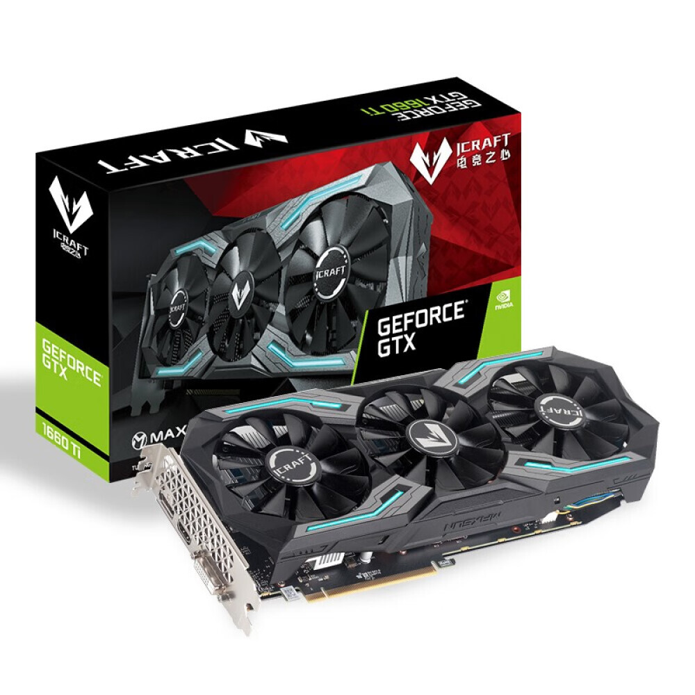 

Видеокарта Maxsun GTX 1660 TI iCraft GDDR6 6GB