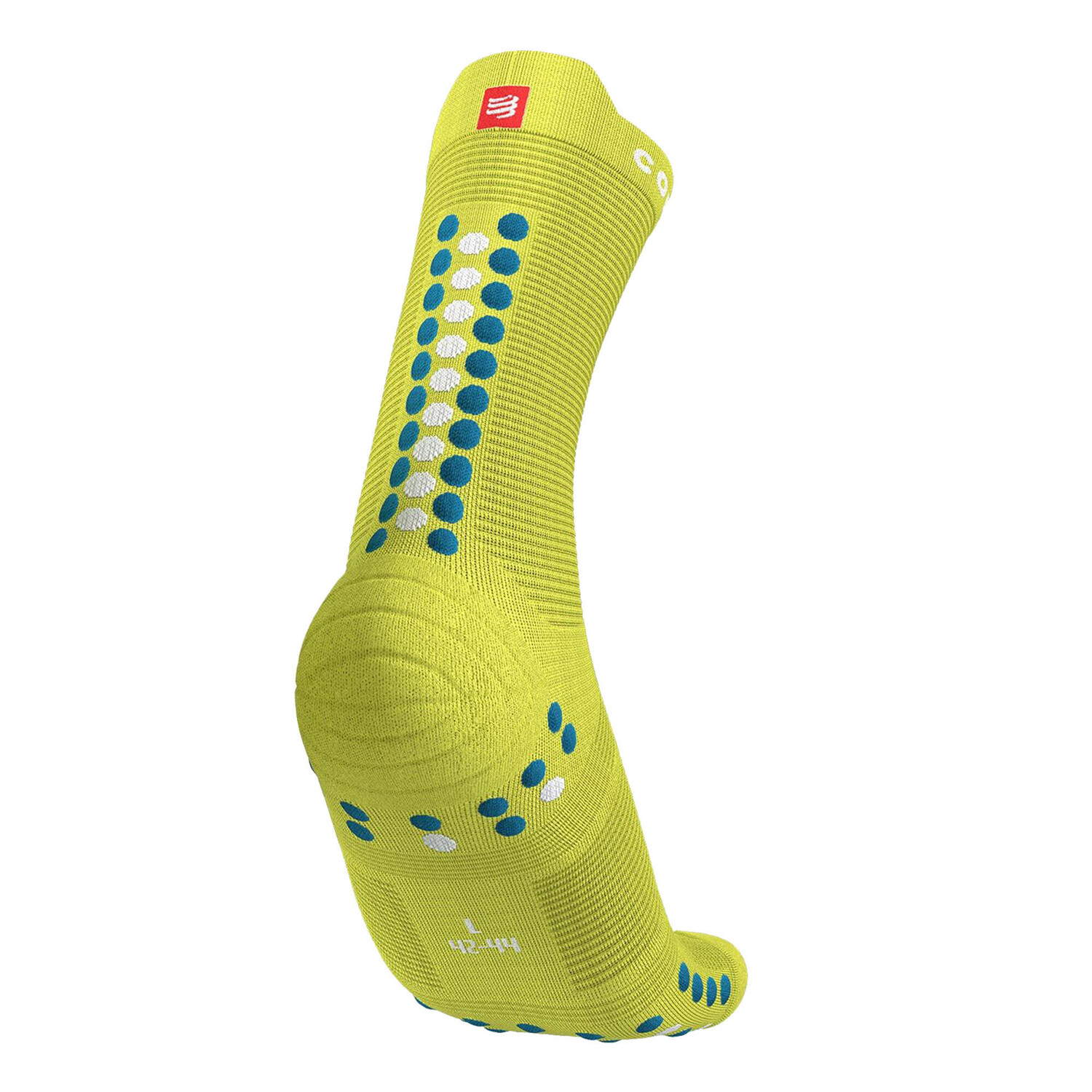 

Носки Socks Pro Racing Socks v4.0 Run High COMPRESSPORT, желтый