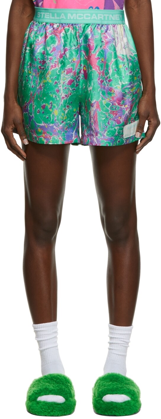 

Разноцветные шорты Myfawnwy Edition с логотипом Timothy Stella McCartney