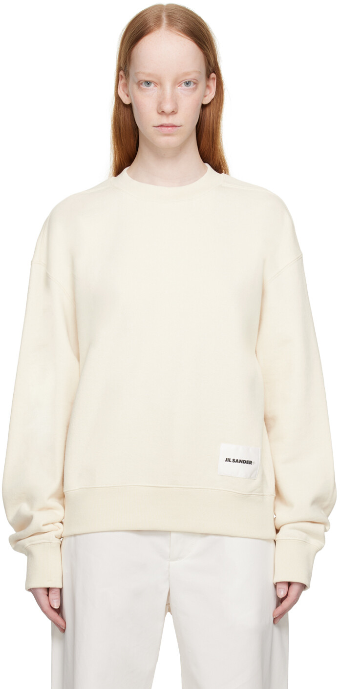 

Толстовка Off-White с нашивками Jil Sander, Серый