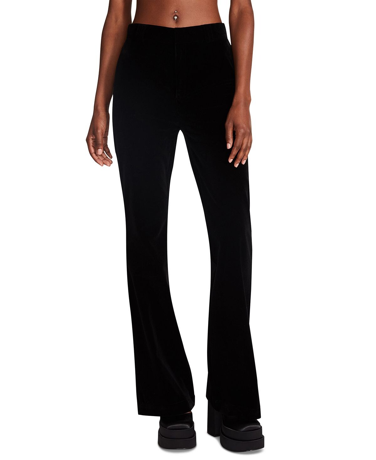

Женские расклешенные брюки harlow Steve Madden, черный