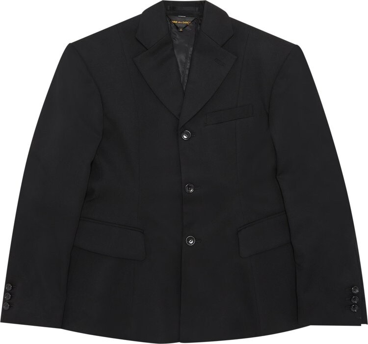 

Блейзер Comme des Garçons Slashed Back Blazer 'Black', черный