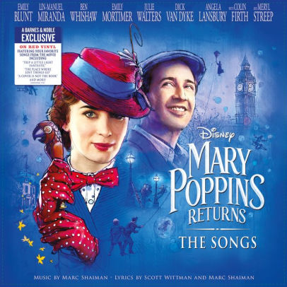 CD диск Mary Poppins Returns - The Songs | Original Soundtrack винил 12 lp ost mary poppins returns the songs