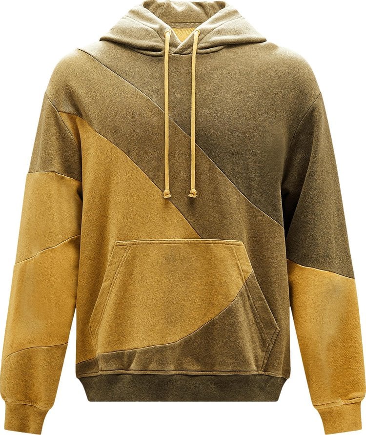 Худи MCQ Cut Up Hoodie 'Amber', желтый - фото